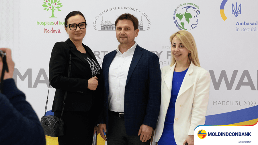 Moldindconbank a susținut „Make Art not War” – evenimentul de caritate, dedicat poporului ucrainean