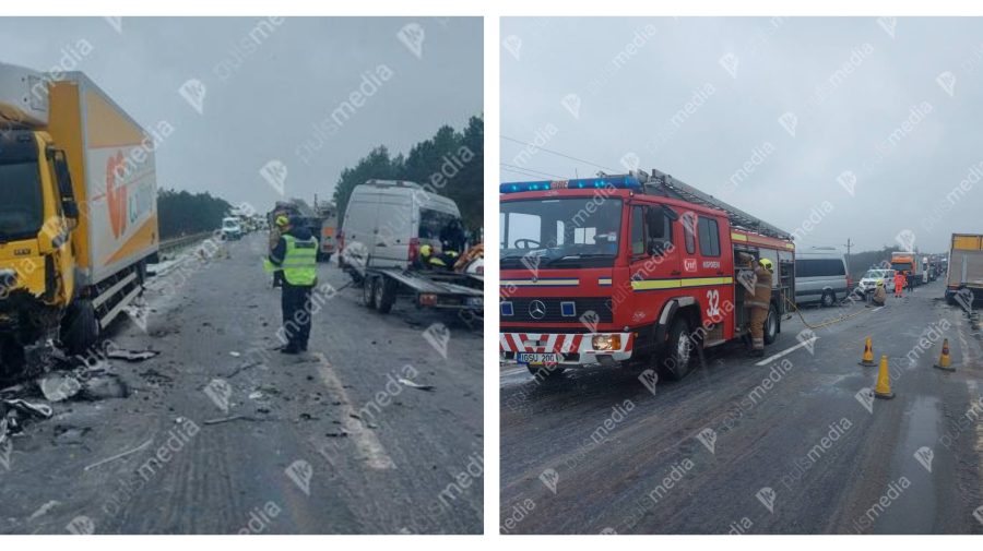 FOTO Tragediile se țin lanț! O persoană ar fi decedat în urma unui accident rutier, în raionul Nisporeni