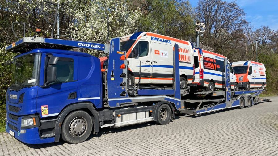FOTO Ambulanțe pentru Chișinău. Din partea cui sunt și în ce instituții vor fi repartizate