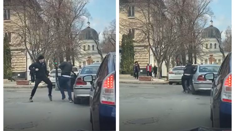 IMAGINI NO COMMENT Un bărbat – târât de șoferul unui BMW, în centrul Capitalei. A fost chemată poliție