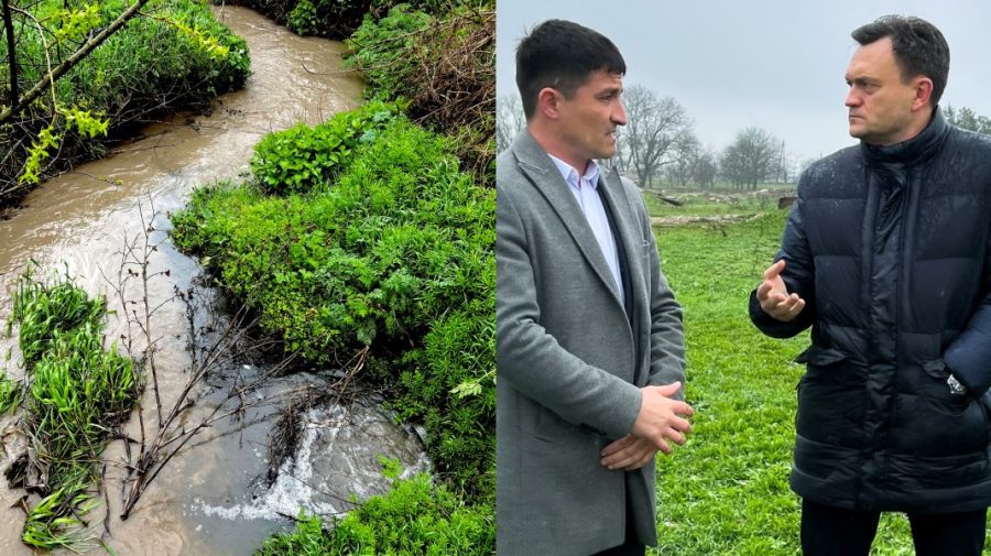 FOTO, VIDEO Recean a fost în vizită inopinată la Tvardița – grav afectată de deversările ilegale a apelor uzate