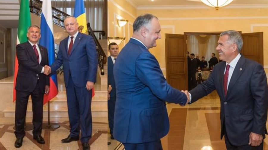 Dodon face de nimic autoritățile pentru refuzul de intrare a lui Minnihanov: Ați scuipat poporul moldovenesc și găgăuz