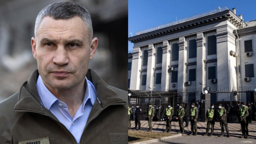 Primarul Vitali Kliciko are de gând să scoată afară cu totul Ambasada Rusiei de la Kiev