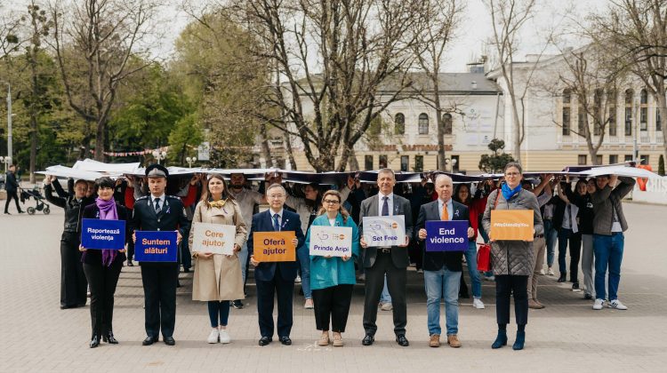 Prinde aripi. Set Free: UNFPA Moldova a lansat campania de sensibilizare și mobilizare contra violenței sexuale
