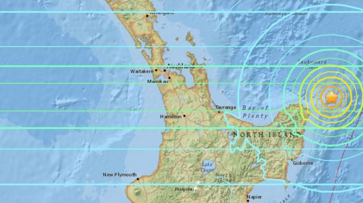 Un cutremur cu magnitudinea de 7,1 grade s-a produs lângă Noua Zeelandă