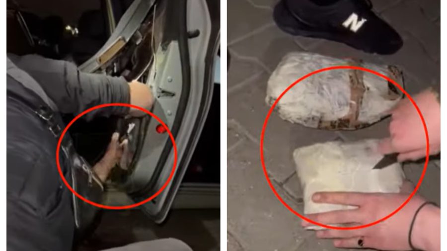 VIDEO BMW ticsit cu marijuana – confiscat la Leușeni! Din ce țară au fost aduse drogurile