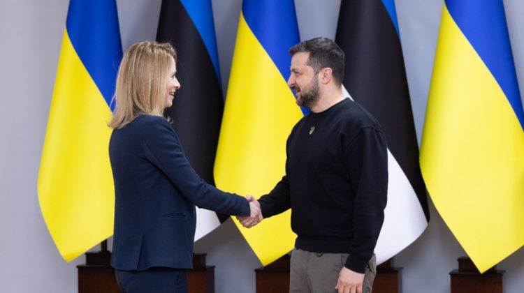 VIDEO Premierul Estoniei a ajuns la Kiev. Zelenski: Partenerii noștri trebuie să fie cât se poate de hotărâți