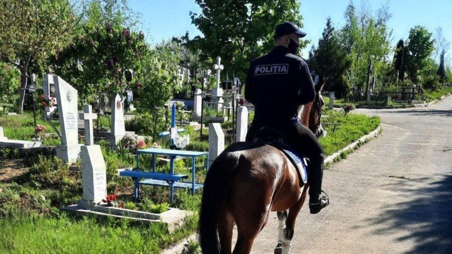 Polițiștii vor patrula în cimitire: Sfaturi și recomandări de Blajini. Aveți grijă să nu fiți luați pe sus