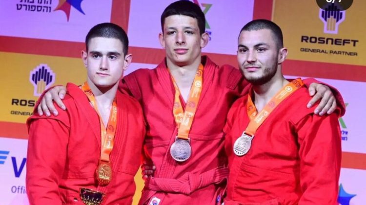 FOTO Argint și bronz: Sportivii moldoveni au obținut șase medalii la Campionatul European de Sambo