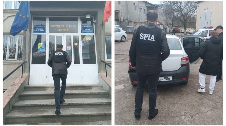 Ofițer de urmărire penală de la Nisporeni – suspectat de corupere pasivă. SPIA i-a percheziționat casa și mașina