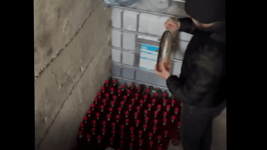 VIDEO Afacere clandestină, deconspirată la Orhei. „Bogăția” păstrată de un bărbat în garajul improvizat