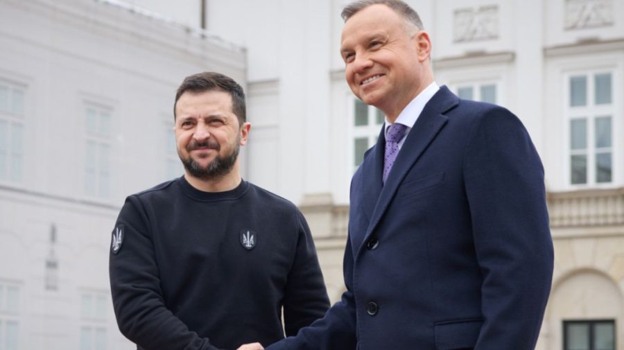 FOTO, VIDEO Zelenski la Varșovia: În viitor, între popoarele noastre nu vor exista granițe istorice