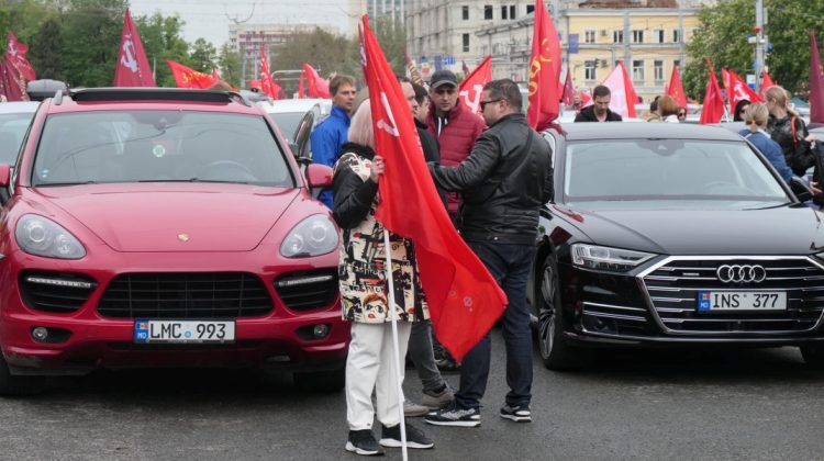 STOP CADRU din centrul Capitalei: De la volanul unor mașini germane, strigând „Spasibo dedu za popedu”