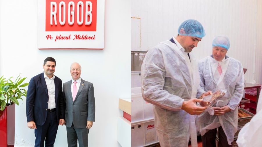 FOTO Ambasadorul SUA a vizitat compania „Rogob”