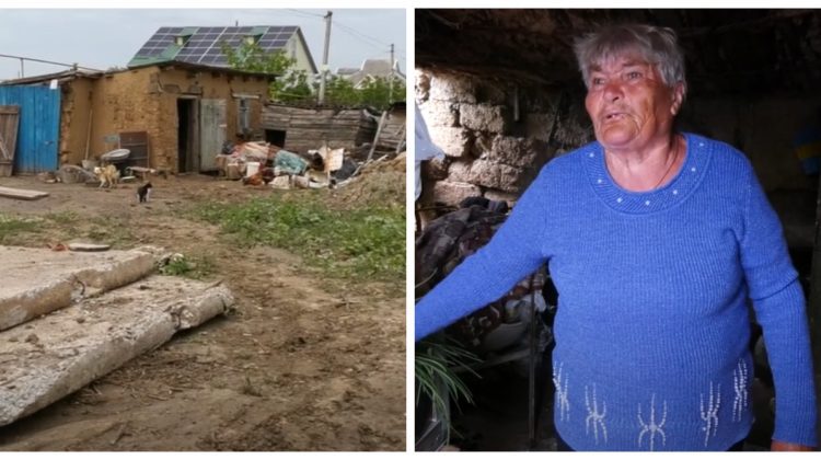 VIDEO În pragul disperării! O femeie din Căușeni a ajuns să trăiască în ocolul pentru vite. Ce i s-a întâmplat?!