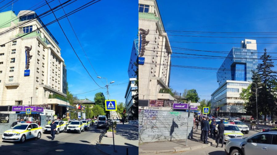 FOTO, VIDEO Aglomerație de polițiști în Capitală. FĂRĂ PANICĂ! Sunt exerciții înainte de summit