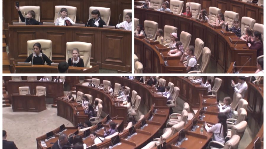 VIDEO Ziua uşilor deschise la Parlament: Zeci de curioşi au cutreierat sălile şi holurile instituției