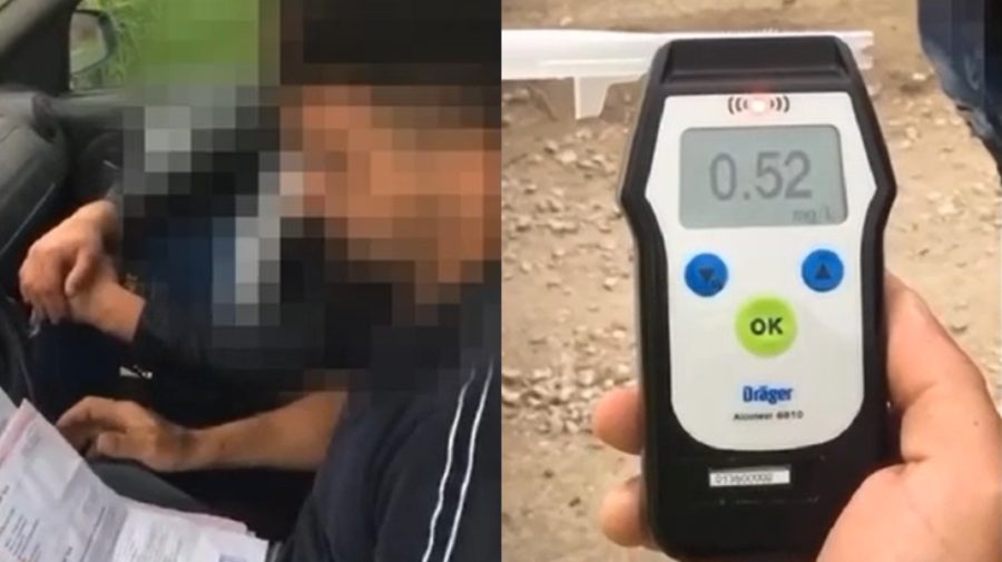 VIDEO La un pas de tragedie! Un bărbat din Ialoveni a urcat la volan beat și fără permis de conducere