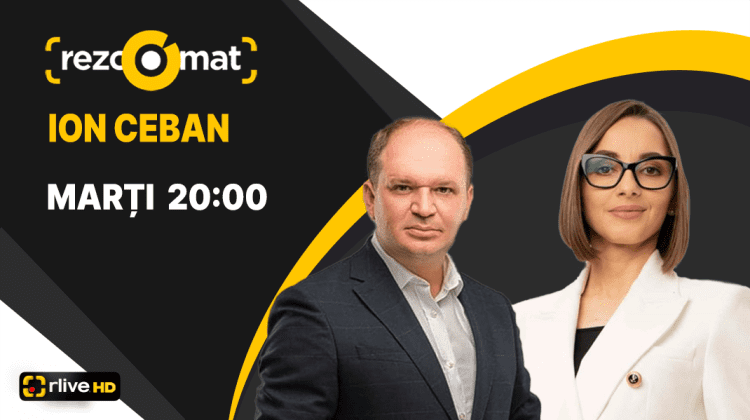 Primarul General al Chișinăului, Ion Ceban – invitatul emisiunii Rezoomat!