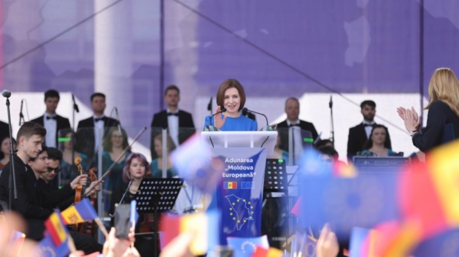 VIDEO Maia Sandu de la Moldova Europeană: „Europa este un mod de viață, un vis care trebuie să devină realitate”