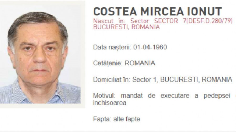 Fostul președinte Eximbank Ionuț Costea – dat în urmărire generală, după ce a fost condamnat la 6 ani de închisoare