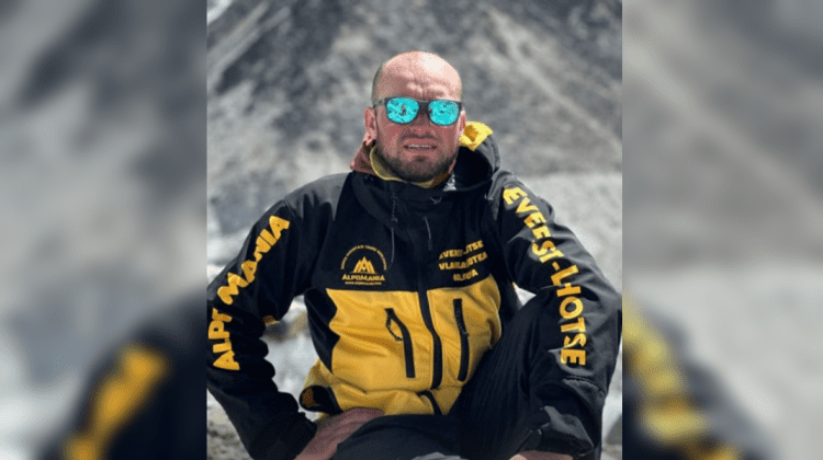 Moldoveanul Vladislav Zotea, care a cucerit recent Everestul, coboară spre casă