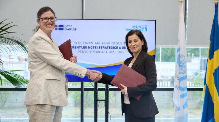 Suedia și UN Women au semnat un acord de cooperare pentru a susține promovarea egalității de gen în Republica Moldova