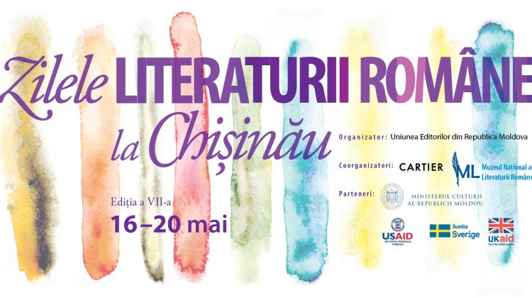 În mai, Chișinăul „înflorește” prin artă. Programul și participanții la Zilele Literaturii Române