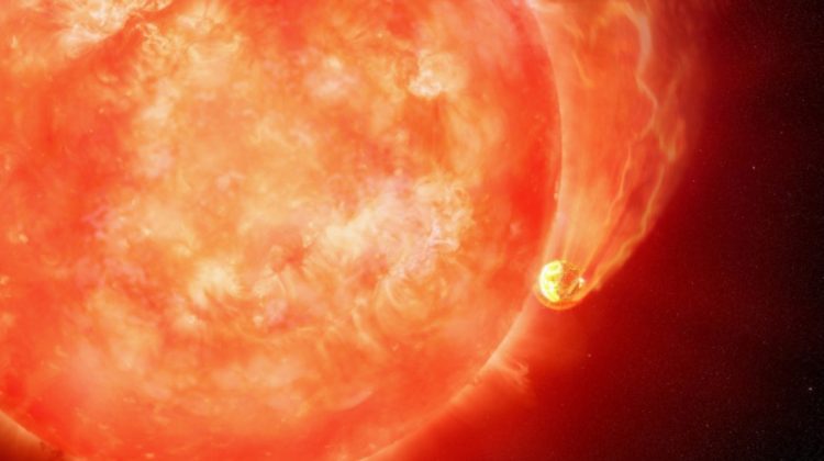 Astronomii au observat în premieră o planetă înghițită de o stea. Pământul va avea aceeași soartă?