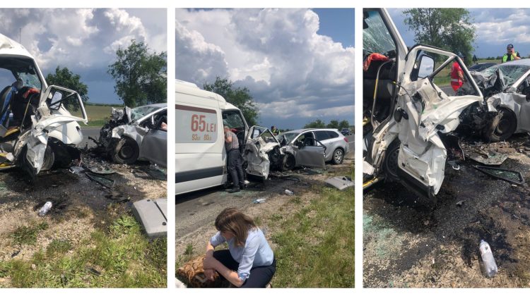 FOTO, VIDEO cu impact emoțional, după accidentul grav, produs în raionul Orhei