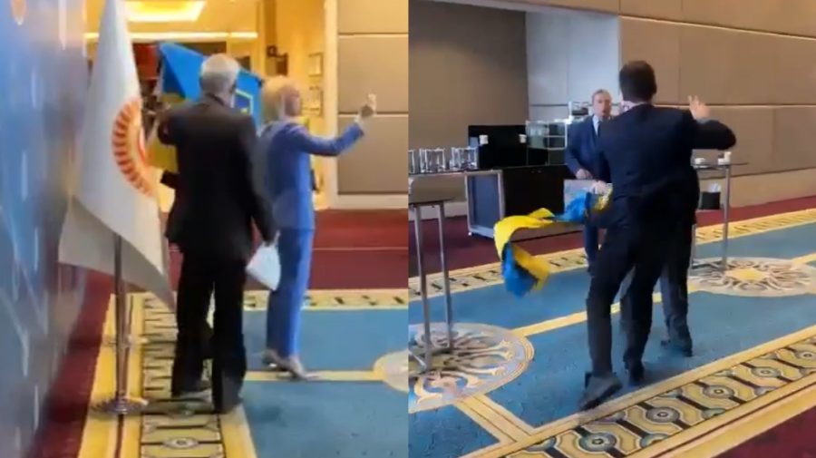 VIDEO 18+ Un deputat rus și unul ucrainean s-au bătut la summit-ul Adunării Parlamentare a Cooperării la Marea Neagră