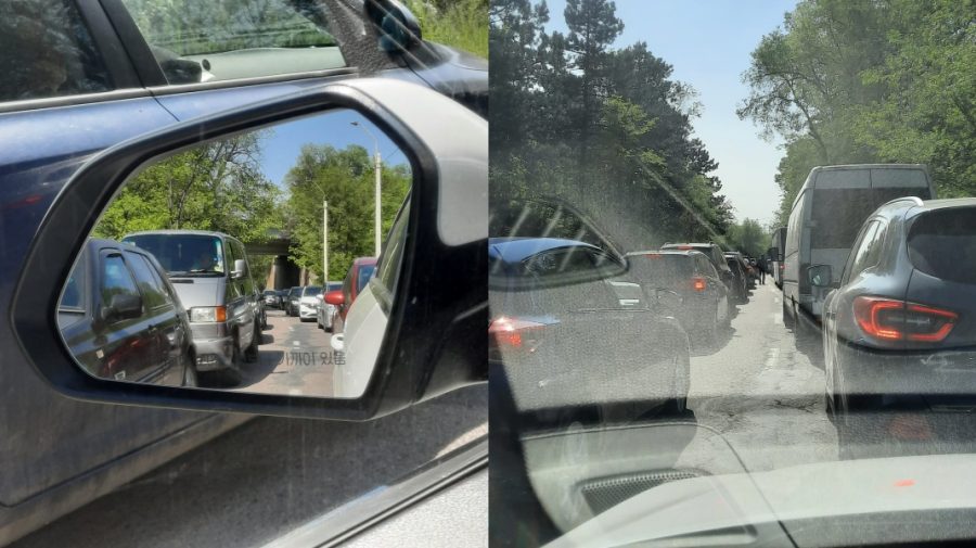 STOP CADRU Așa va fi și de 1 iunie? Cealaltă imagine din trafic, în timpul simulării Summitului CPE în țară