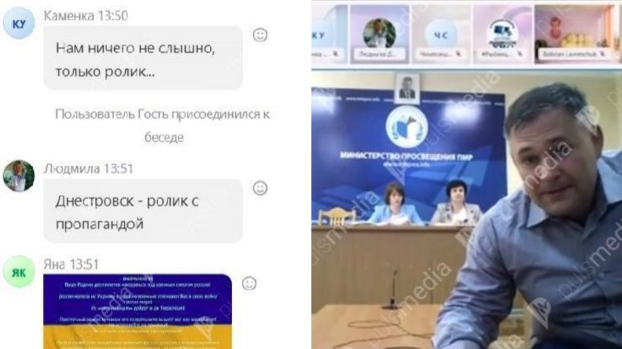 VIDEO Hakerii ucraineni, peste o conferință la Tiraspol: „Moghilizația rusă vă va ajunge. Gândiți-vă la soarta voastră”