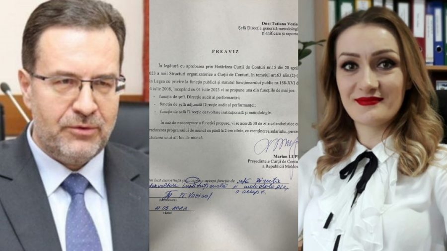 Vozian, înștiințată că este retrogradată. Oficial Lupu reorganizează CCRM! „Pentru cineva e ok să fie pupat cu sila”
