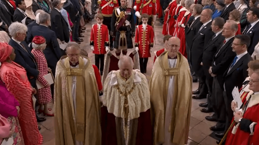 GALERIE FOTO Cum are loc ceremonia de încoronare de la Westminster Abbey