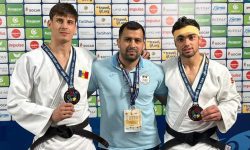 Bronz pentru Moldova! Judocanii Petru Pelivan și Adil Osmanov au cucerit locul III la Grand Prix-ul Austriei