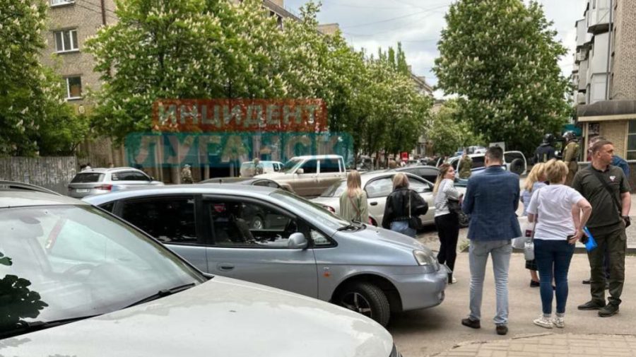 VIDEO Explozie puternică în Lugansk! S-a întâmplat în apropierea sediului radioteleviziunii separatiste
