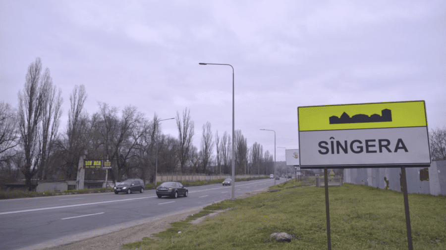 Atenție, șoferi! A fost reorganizată circulația rutieră pe sensul de intrare în orașul Sîngera