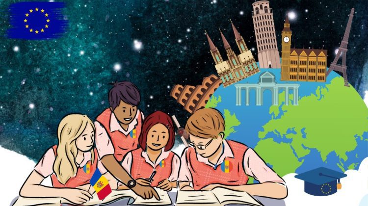 Tinerii din Moldova merg la studii în Europa. Principalele destinații – Italia, Franța, Germania, Austria