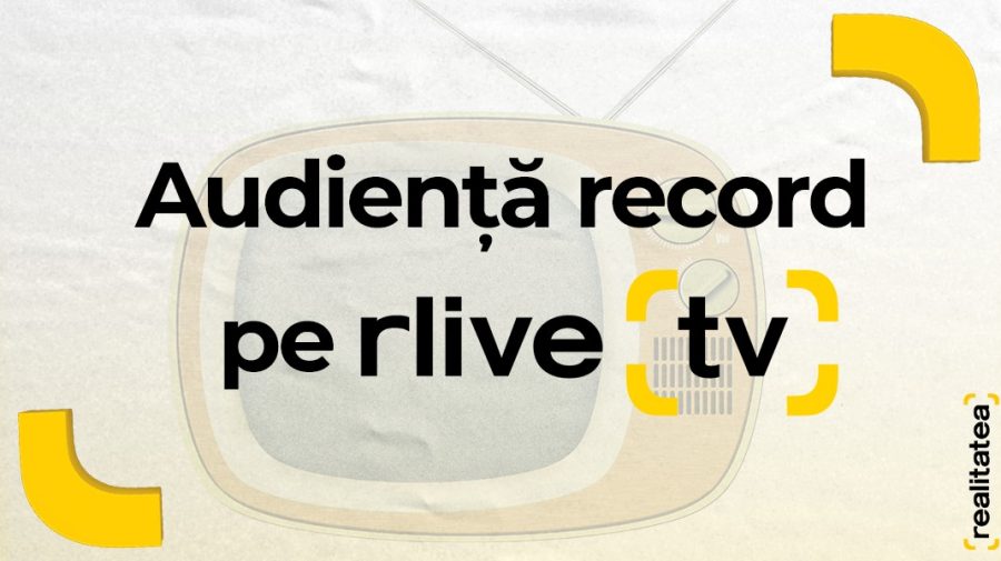 Record pe RLIVE TV de 9 mai. Peste 160.000 de spectatori în ore de maximă audiență