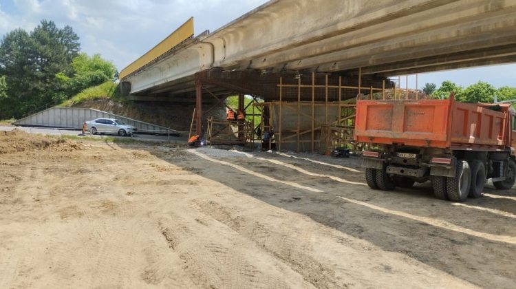 ATENȚIE! ASD anunță că va fi redirecționat traficul pe podul din proximitatea orașului Cricova