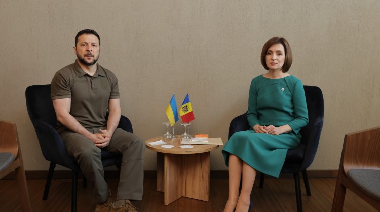 Președinția, despre ce a discutat Maia Sandu cu Vladimir Zelenski