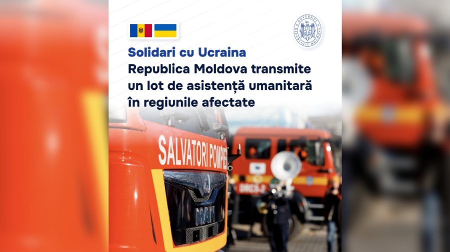 Republica Moldova va transmite un lot de asistență umanitară în Ucraina afectată de inundații