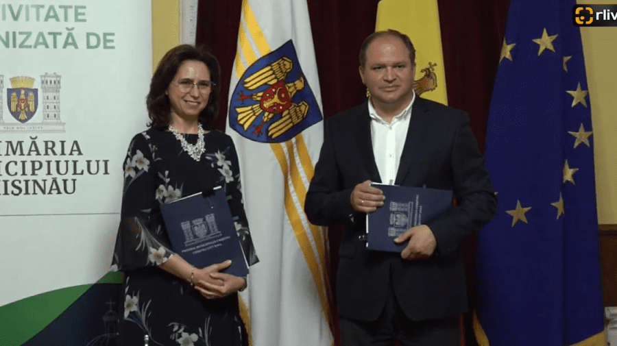 VIDEO Primăria Chișinău și BERD au semnat un acord de împrumut. Pentru ce vor fi folosiți banii