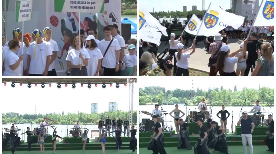 VIDEO Sărbătoare să fie! A fost inaugurat Festivalul „Chișinăul Sportiv 2023”. Ce surprize a pregătit municipalitatea