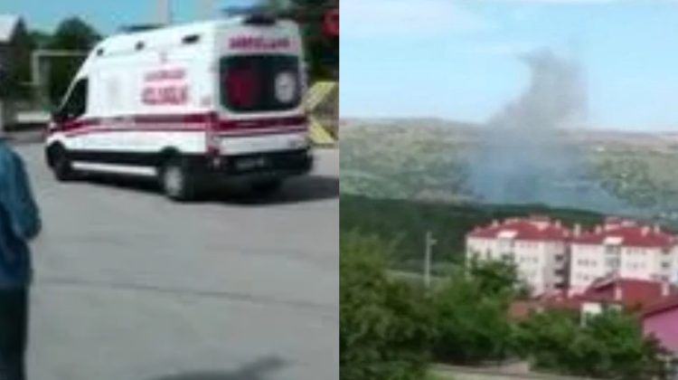 VIDEO Deflagrație puternică și flăcări la o fabrică de rachete din Turcia. Sunt cel puțin cinci morți