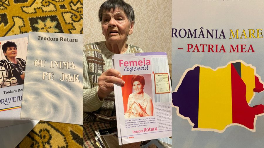 DOC Scriitoarea Teodora Rotaru, în vârstă de 93 de ani, decorată de Maia Sandu cu medalia „Meritul Civic”