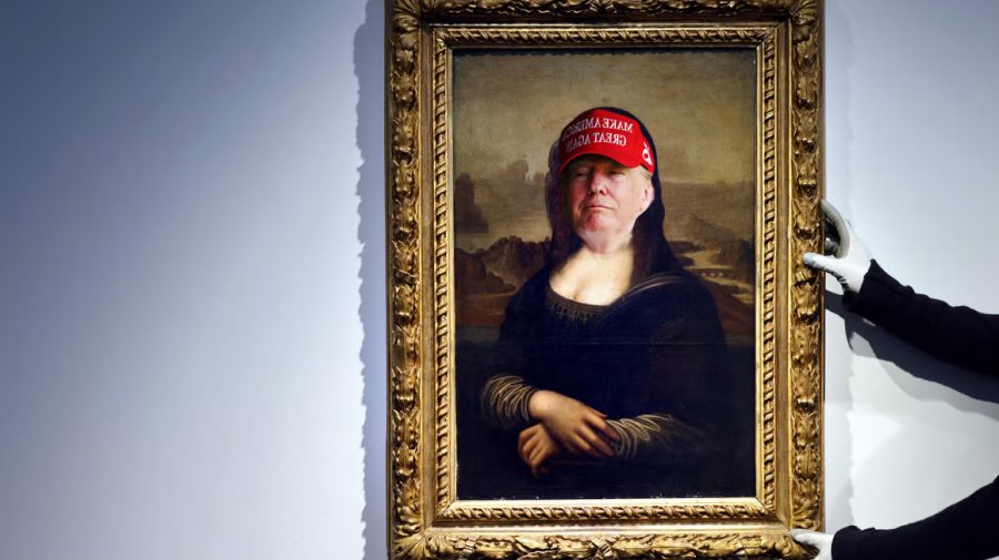 Donald Trump se asociază cu Mona Lisa! „Sunt oameni care o iubesc și o vor vedea de sute de ori”