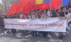 VIDEO Marș în Chișinău. Participanții – împotriva redenumirii și schimbării Zilei Victoriei