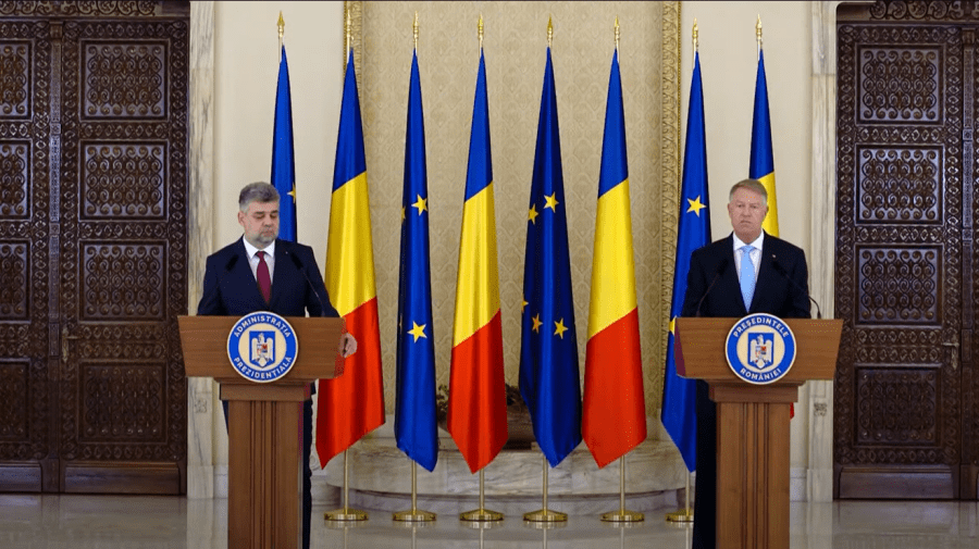 VIDEO Klaus Iohannis: Marcel Ciolacu este noul premier desemnat al României